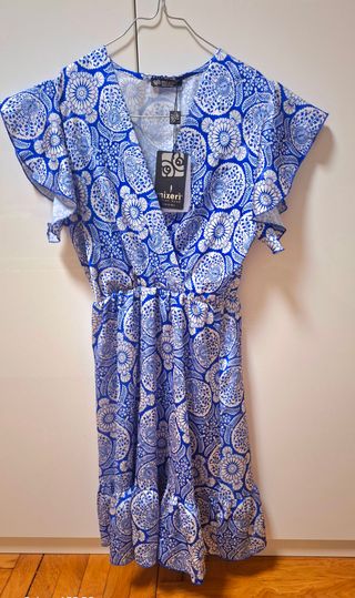 Vestito Mixerì blu, mai usato
