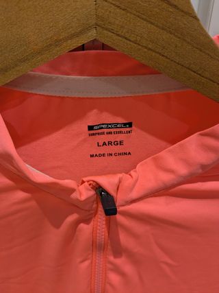 Maillot ciclismo hombre rosa talla L