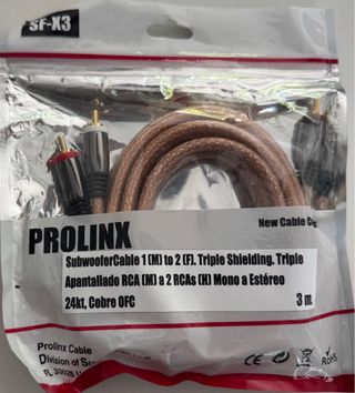 Cable Subwoofer PROLINX 3m