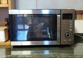 Microondas Daewoo acero inoxidable