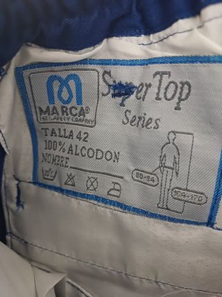 Pantalón trabajo azul Super Top