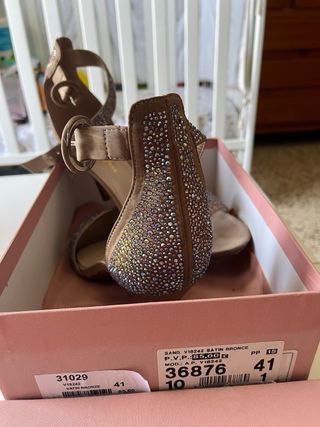 Alma en Pena - Zapatos de boda beige