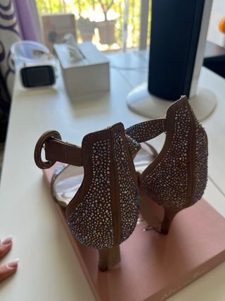 Alma en Pena - Zapatos de boda beige