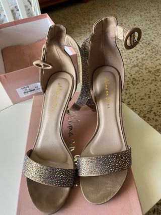 Alma en Pena - Zapatos de boda beige