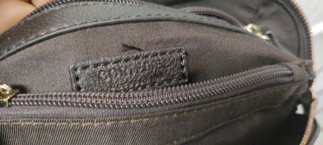 Bolso Cortefiel marrón-negro