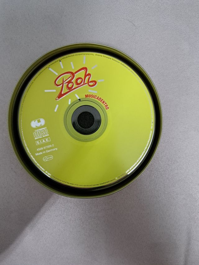 CD Pooh MusicaDentro