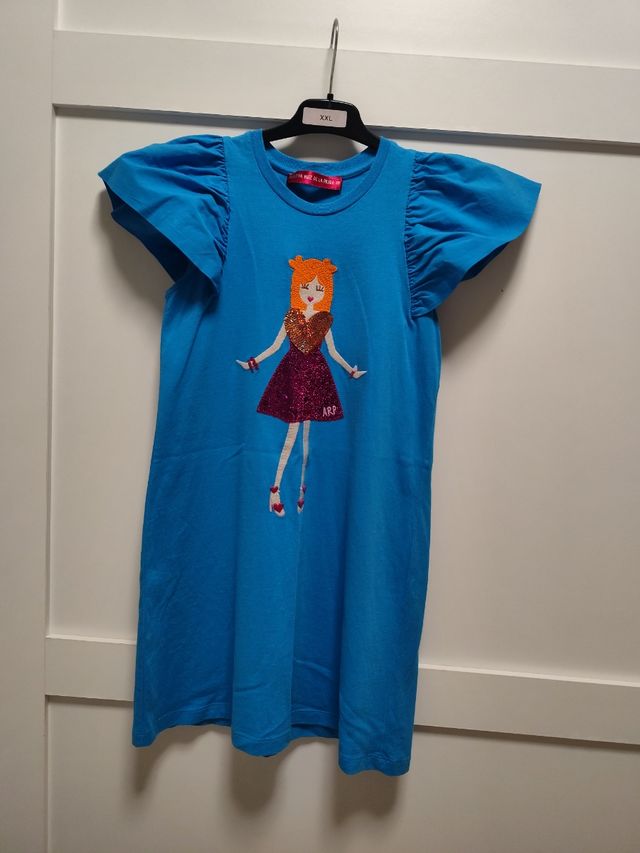 Vestido niña 10 años - Azul