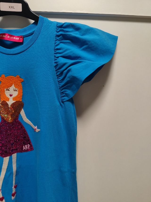 Vestido niña 10 años - Azul