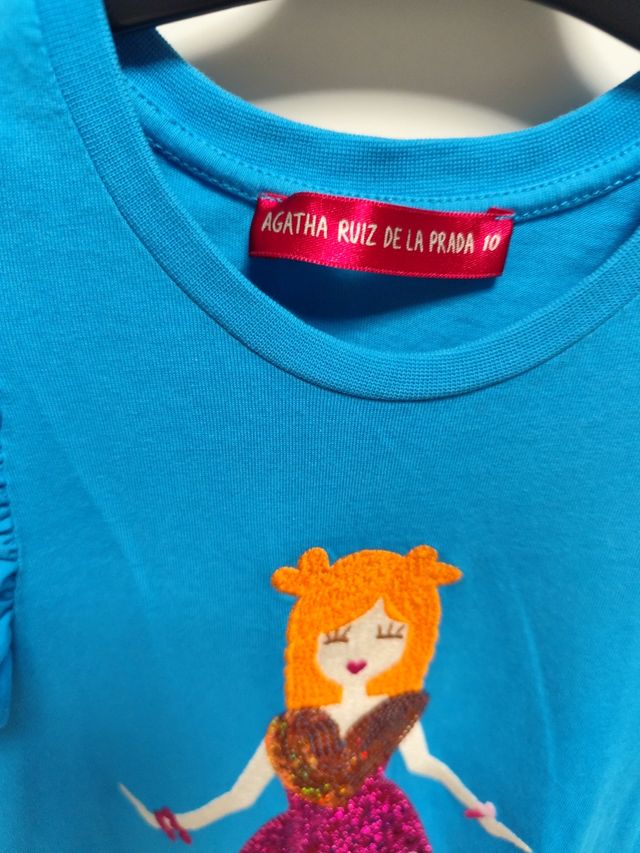 Vestido niña 10 años - Azul