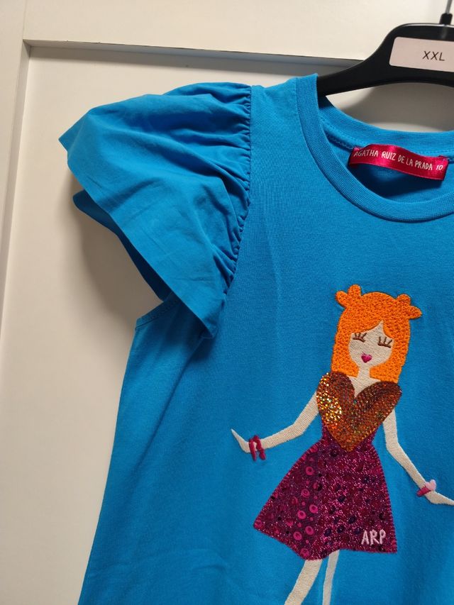 Vestido niña 10 años - Azul