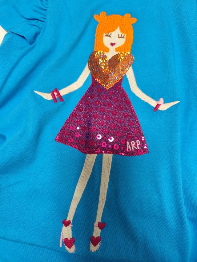 Vestido niña 10 años - Azul