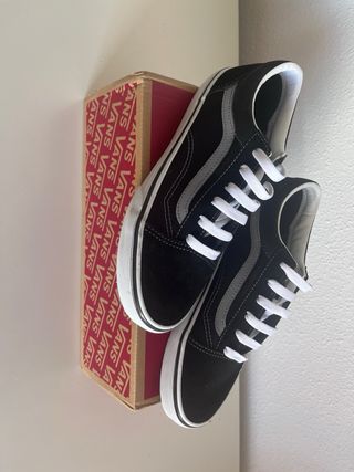 Vans Old Skool - Negras y Grises