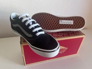 Vans Old Skool - Negras y Grises
