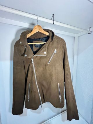 Chaqueta marrón Pull&Bear