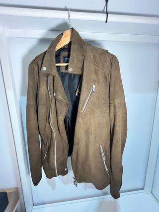 Chaqueta marrón Pull&Bear