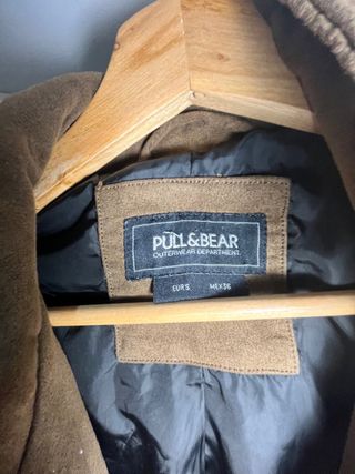 Chaqueta marrón Pull&Bear
