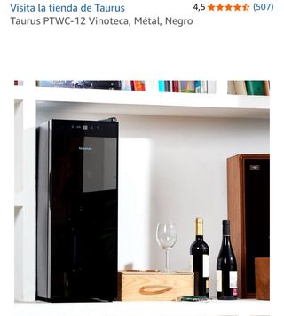 Vinoteca Taurus PTWC-12 Negra