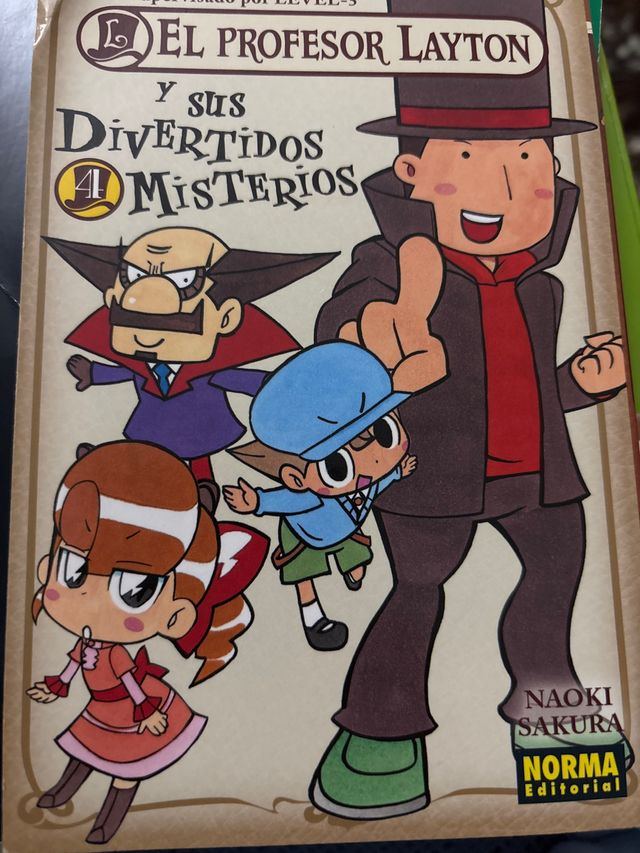 EL PROFESOR LAYTON Y SUS DIVERTIDOS MISTERIOS 4...