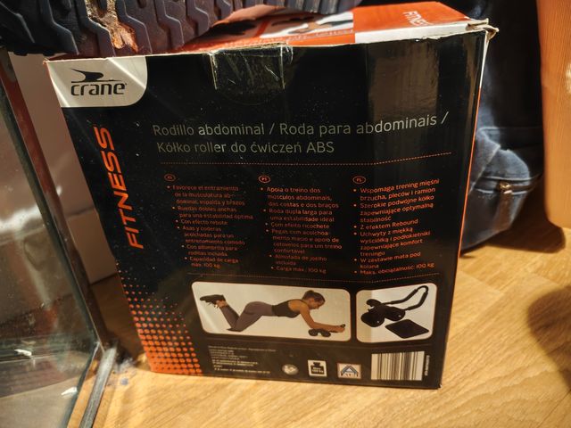 Rodillo abdominal Crane Fitness