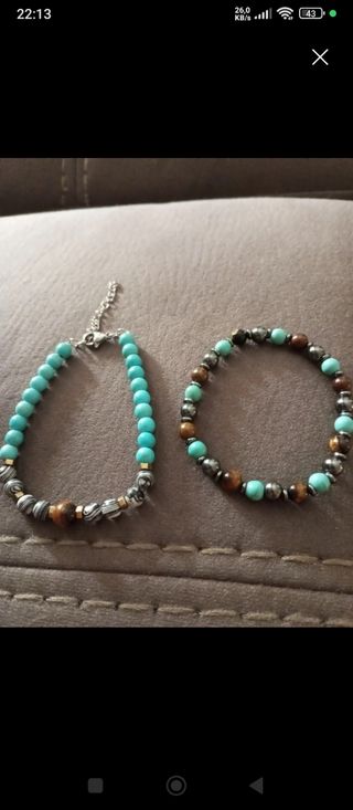 4 braccialetti colorati