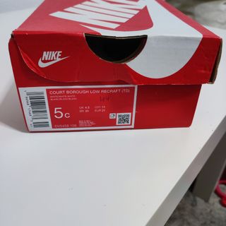 Zapatillas Nike bebe - blancas talla 21/11cm