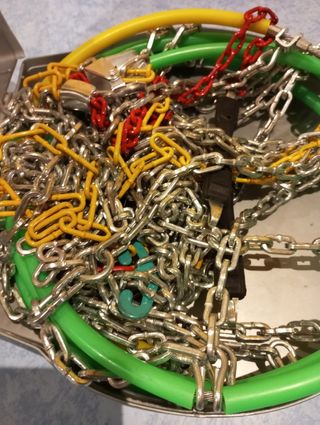 Cadenas Nieve Rombo 80