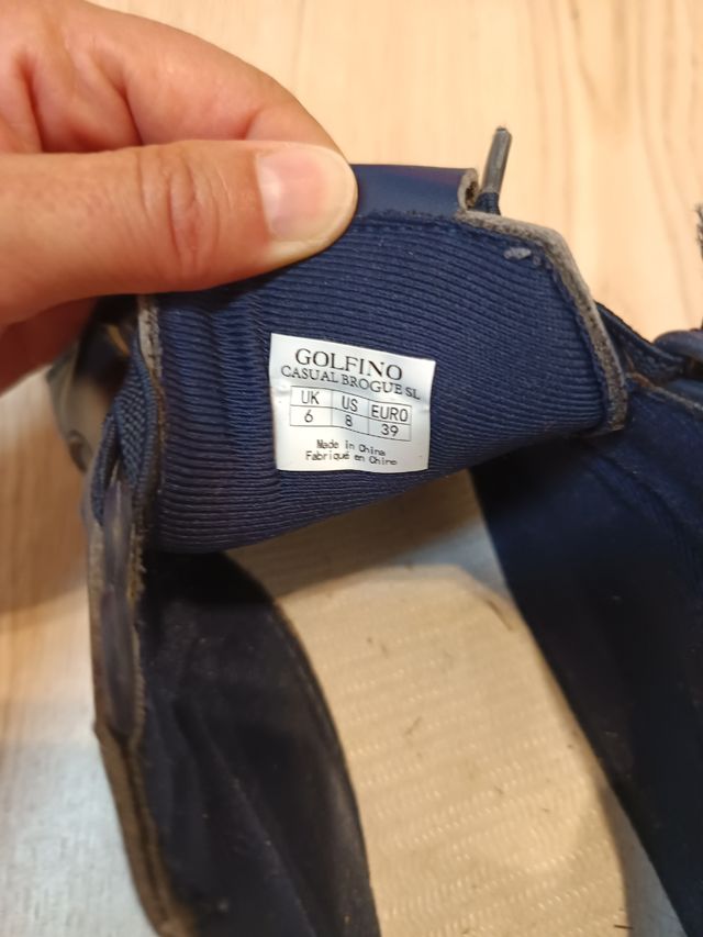 Zapatos Golfino mujer - Azul