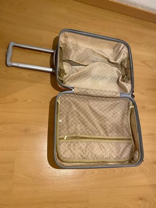 Maleta cabina avión, ruedas. Trolley. 40x19x56cm 