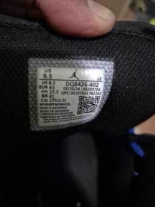 Air Jordan 1 Mid - Azul y Blanco. NUEVAS. Talla 43