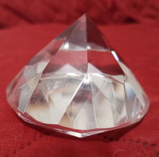 Fermacarte Cristallo Diamante