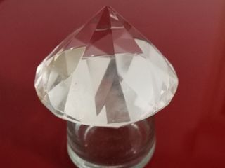 Fermacarte Cristallo Diamante