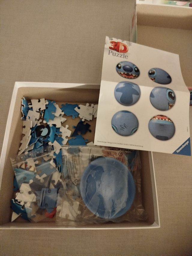 Puzzle 3D Stitch Disney