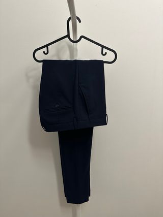 Traje Zara Hombre Azul