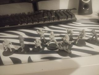 Equipo Blood Bowl Humanos 3d