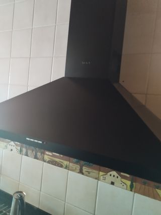 Campana extractora Teka negra