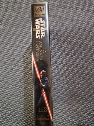 VHS Star Wars I: La Amenaza Fantasma