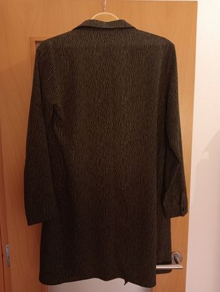 Camisa verde oliva cebra
