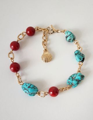 Bracciale Corallo Turchese