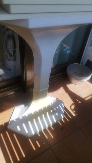 Jaula pajaros blanca con soporte marca ( RSL) 