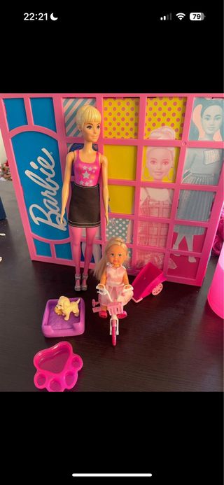 Barbie & bici: set giocattolo