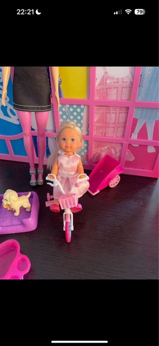 Barbie & bici: set giocattolo