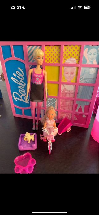 Barbie & bici: set giocattolo