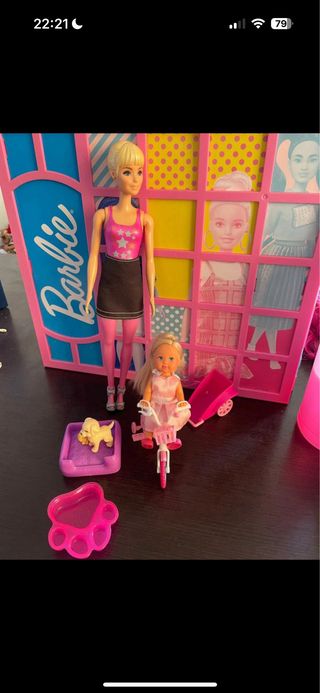 Barbie & bici: set giocattolo