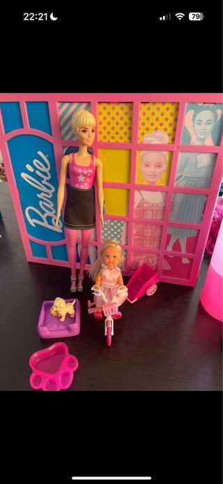 Barbie & bici: set giocattolo