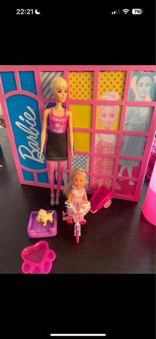 Barbie & bici: set giocattolo