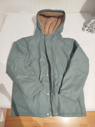 Abrigo niño verde | Forro polar