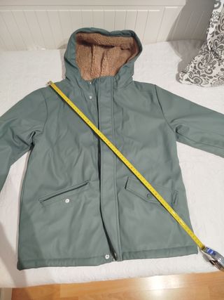 Abrigo niño verde | Forro polar