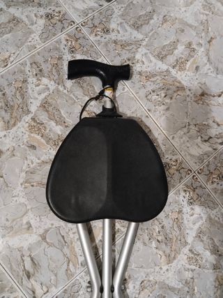 Bastón silla plegable exelente estado 