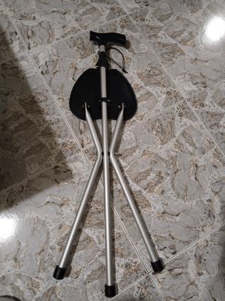 Bastón silla plegable exelente estado 