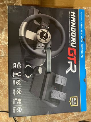 Volante Handoru GTR + Pedales